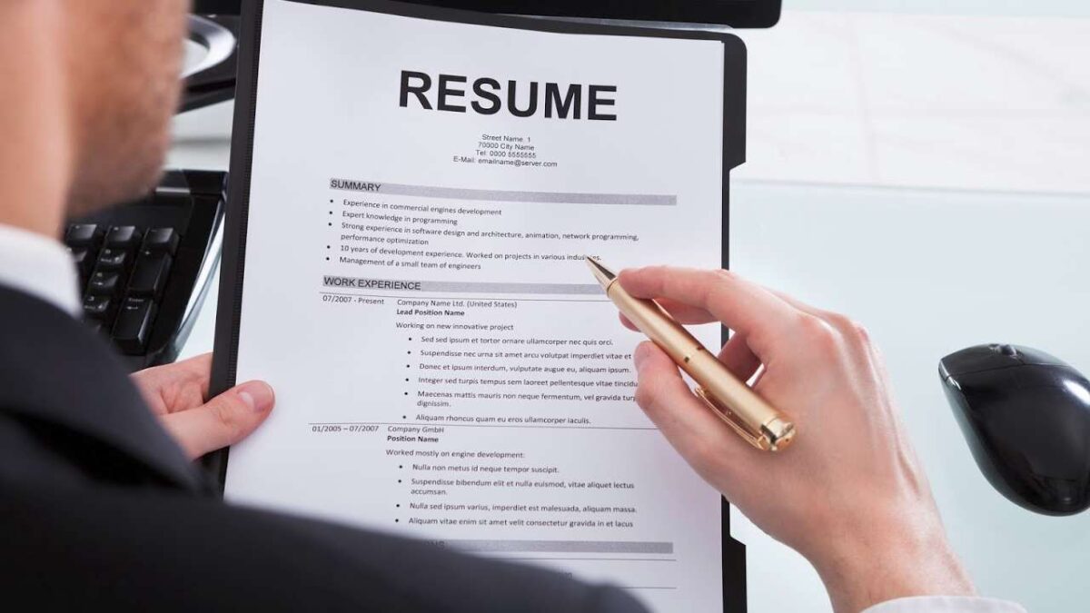 tips they give for writing a great resume